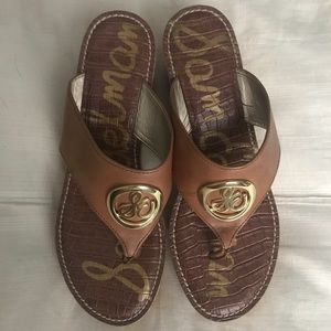 NEW never worn Sam Edelman wedge sandals